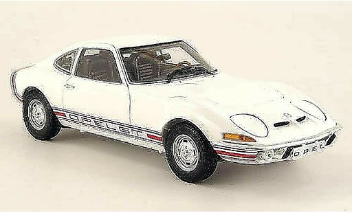 Opel GT Base 1/18 Minichamps 1900 weiss 1970 modellautos