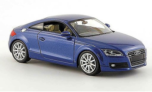 Audi TT coupe 1/43 Minichamps blau-met. 2006 modellautos