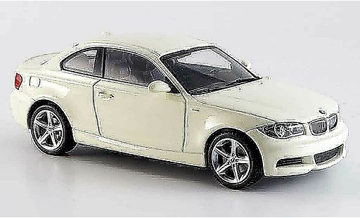 Bmw 120 E82 1/43 Minichamps d Coupe weiss 2007 modellautos