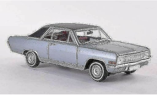 Opel Diplomat A Coupe 1/43 Minichamps A V8 grau/schwarz 1965 modellautos