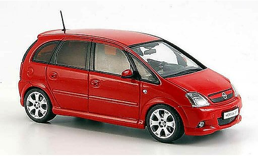 Opel Meriva OPC 1/43 Minichamps rot 2006 modellautos