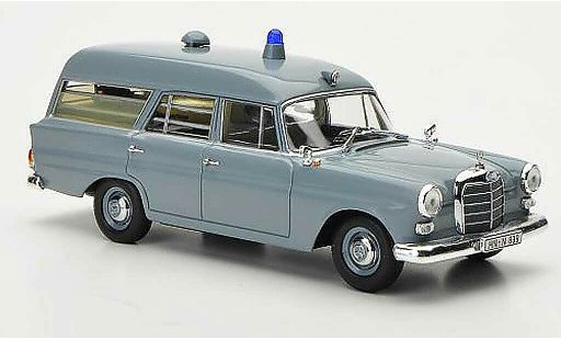 Mercedes 190 Base 1/43 Minichamps Krankentransportwagen Deutsches rotes Kreuz 1961 modellautos