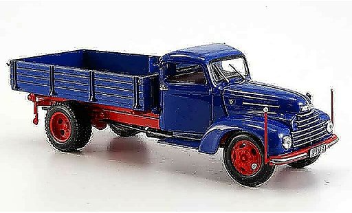 Ford FK FK 3500 1/43 Minichamps Kipper blau rot 1951 modellautos