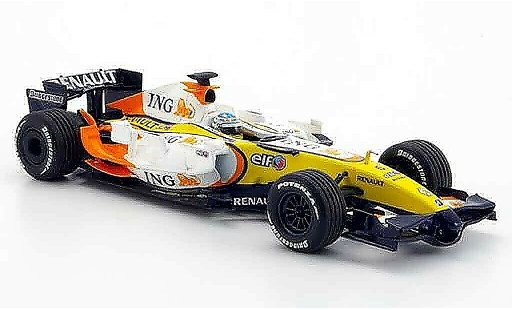 Renault F1 2008 1/43 Minichamps r 27 f 1 team alonso test jerez 15. januar 2008 modellautos