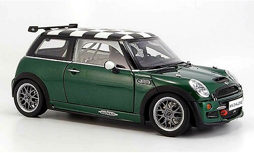 Mini Cooper JCW 1/18 Kyosho challenge gr&Atilde;&frac14;n modellautos