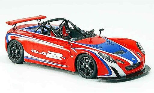 Lotus Eleven Base 1/43 Spark 2 rot blau 2007 modellautos