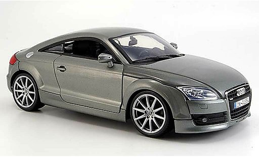 Audi TT coupe 1/18 Motormax grau 2007 modellautos