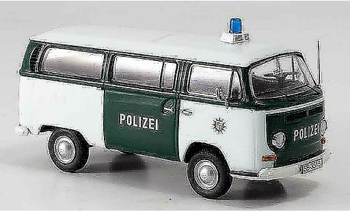 Volkswagen Combi A 1/43 Schuco t2a bus police saarbrucken modellautos