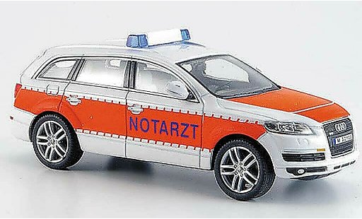 Audi Q7 secours 1/43 Schuco medecin modellautos