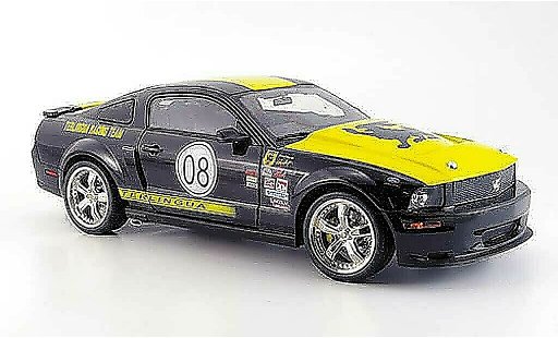 Shelby GT Terlingua 1/18 Shelby Collectibles no.07 schwarz gelb race version 2008 modellautos