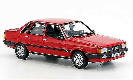 Audi 80 quattro berline 1/43 Norev rot 1985 modellautos