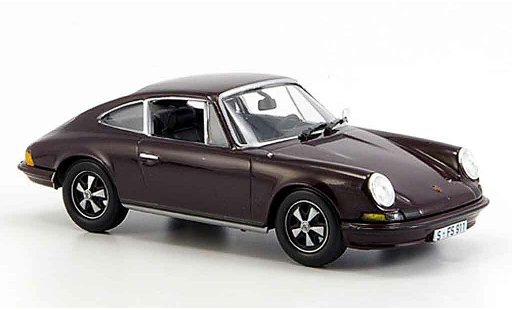 Porsche 911 2.4 1/43 Norev S braun 1973 modellautos