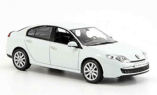 Renault Laguna Base 1/43 Norev weiss 2007 modellautos
