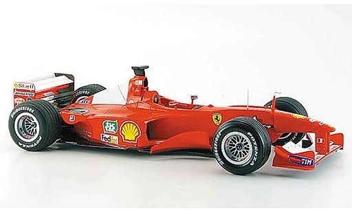 Ferrari F1 F2000 1/18 Hot Wheels Elite m. schumacher no.3 gp japan modellautos