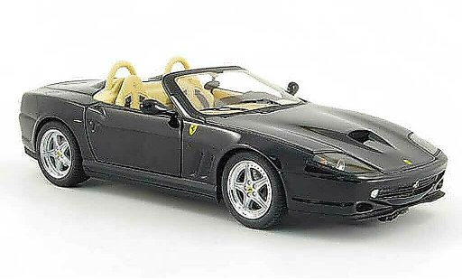 Ferrari 550 Barchetta 1/18 Hot Wheels Elite pininfarina schwarz modellautos