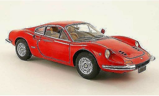 Ferrari Dino GT 1/18 Hot Wheels dino rot modellautos