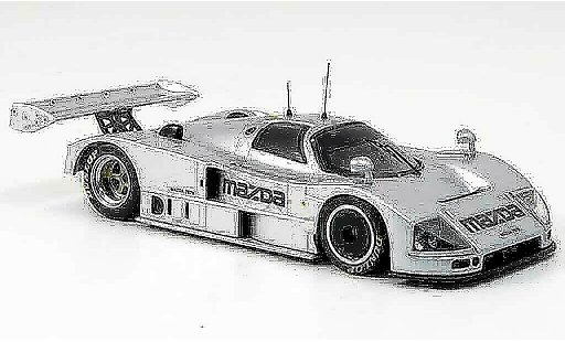 Mazda 787B Test Car 1/43 IXO grau metallisee Version 1991 modellautos