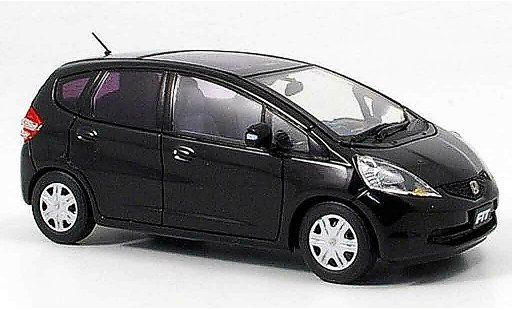 Honda Jazz Skyroof 1/43 Ebbro Fit schwarz 2008 modellautos
