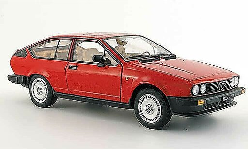 Alfa Romeo Alfetta gtv 2.0 1/18 Autoart V alfetta rot 1980 modellautos