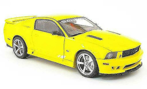 Saleen S281 E 1/18 Autoart s281 extreme gelb modellautos