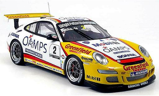 Porsche 911 GT3 CUP 1/18 Autoart 2006 j. richards australian carrera modellautos
