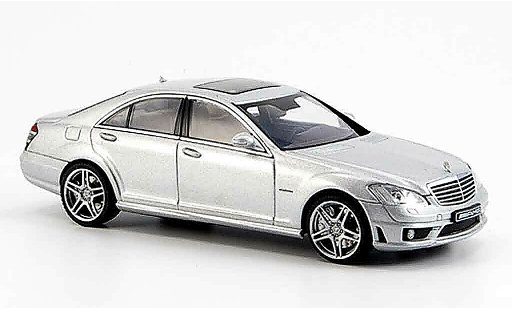 Mercedes Classe S AMG 1/43 Autoart S63 (W221) grau metallisee 2006 modellautos