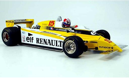 Renault F1 1980 1/18 Exoto re-20 turbo no.15 sieger gp osterreich modellautos