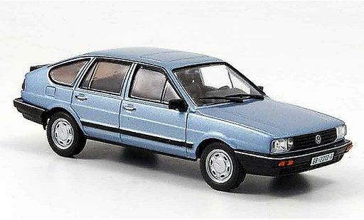 Volkswagen Passat B2 1/43 WhiteBox grau metallisee blau 1985 modellautos