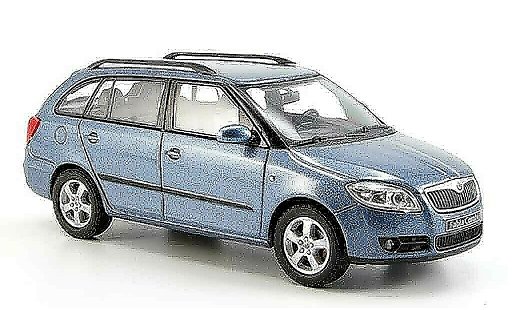 Skoda Fabia Combi 1/43 Abrex ii grau modellautos