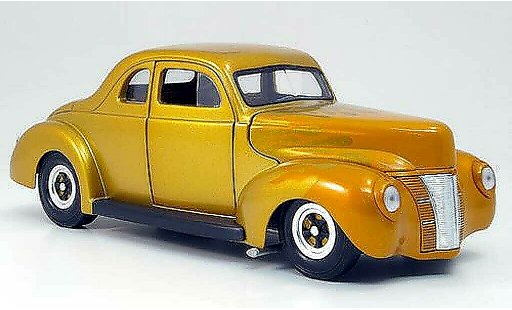 Ford Hot Rod 1940 1/18 Eagle deluxe coupe hot rod gold modellautos