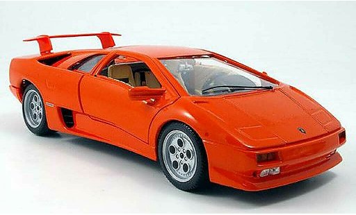 Lamborghini Diablo 1990 1/18 Burago orange modellautos