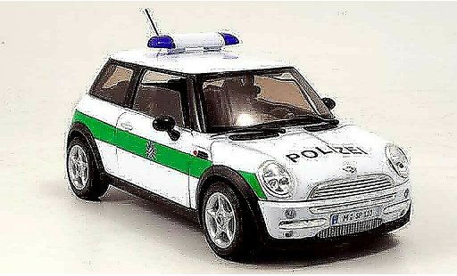 Mini Cooper D 1/18 Welly polizei deutschland modellautos