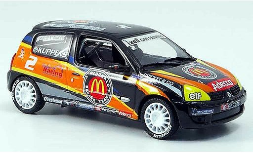 Renault Clio Cup 1/43 Eagle sport no.2 mcdonald 2001 modellautos