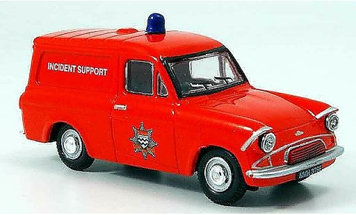 Ford Anglia Van 1/43 Oxford pompier London modellautos
