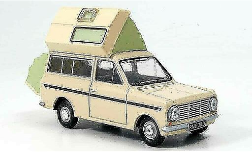 Bedford HA minibus 1/43 Oxford Roma beige Campingbus modellautos