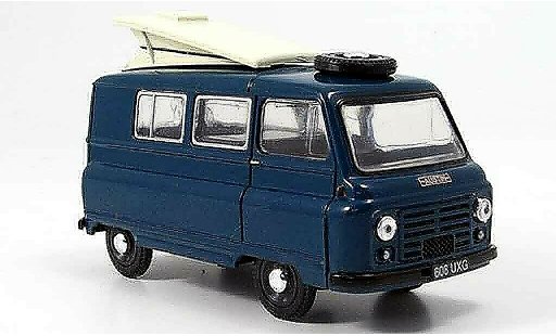 Austin J2 utilitaire 1/43 Oxford Camper blau Campingdach geoffnet modellautos