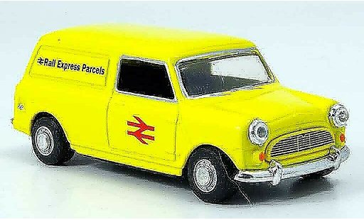 Austin Mini Van utilitaire 1/43 Oxford gelb Rail Express Parcels modellautos