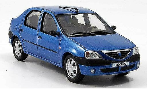 Dacia Logan Berline 1/43 Eligor blau modellautos