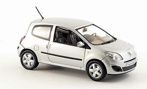 Renault Twingo Base 1/43 Norev grau 2007 modellautos