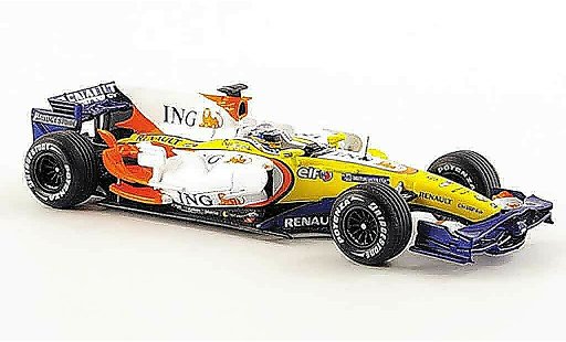 Renault F1 2008 1/43 Norev r28 f 1 team f.alonso modellautos
