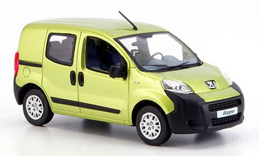 Peugeot Bipper Tepee 1/43 Norev gelb avec fenstern 2007 modellautos