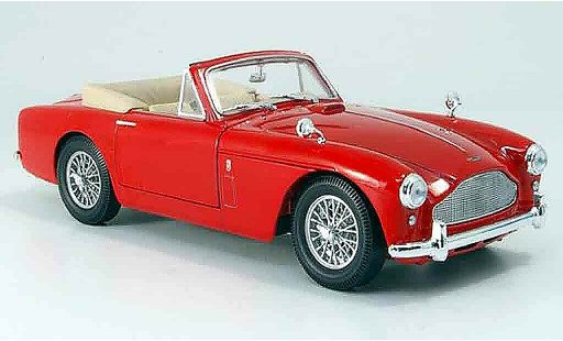 Aston Martin DB2/4 saloon 1/18 Yat Ming DB2 4 mk.iii rot 1958 modellautos