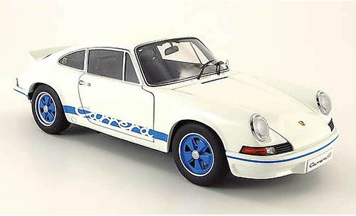 Porsche 911 RS 1/18 Autoart 2.7 carrera weiss 1973 modellautos