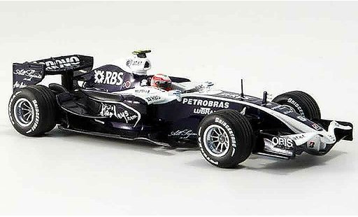Toyota F1 Williams 1/43 Minichamps showcar kazuki nakajima 2008 modellautos
