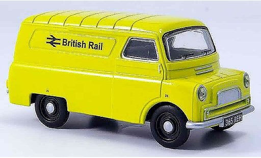 Bedford CA utilitaire 1/43 Oxford Van gelb British Rail Kasten modellautos