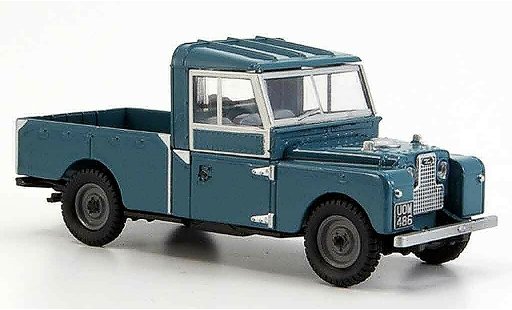 Land Rover 109 Base 1/43 Oxford blau Pick Up modellautos