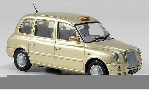 Austin TX4 taxi 1/43 Oxford gold 2007 Shanghai Auto Show modellautos