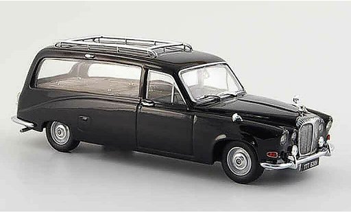 Daimler DS 420 corbillard 1/43 Oxford Hearse schwarz Leichenwagen modellautos
