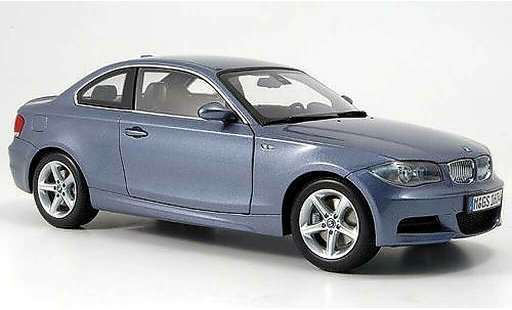 Bmw 120 E82 1/18 Kyosho i coupe blau grau modellautos