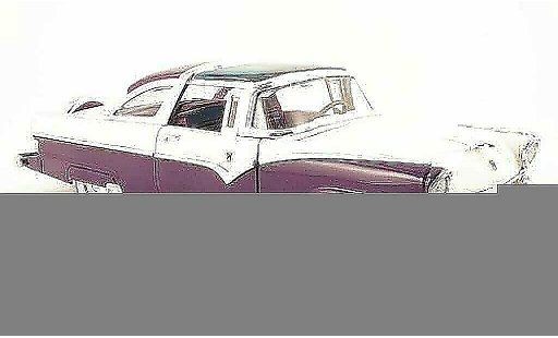 Ford Crown Victoria 1/18 Yat Ming lila/weiss modellautos